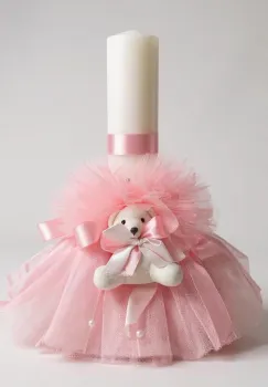 Lumanare Decorata Manual Ursulet imagine