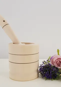 Mojar din lemn cu pisalog imagine