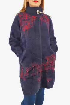 Palton lung Maribel imagine