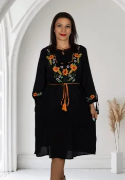 Rochie Brodata Mira imagine