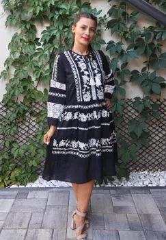 Rochie Brodata Mirabela 4 imagine