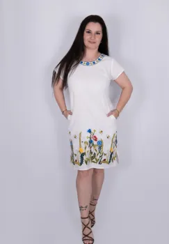 Rochie Brodata Sandra imagine