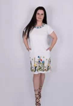 Rochie Brodata Sandra imagine