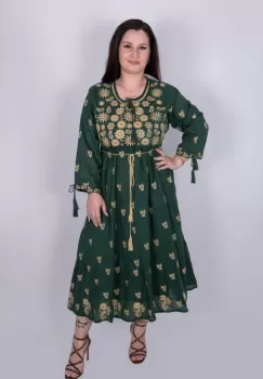 Rochie Brodata Virginia 2 imagine