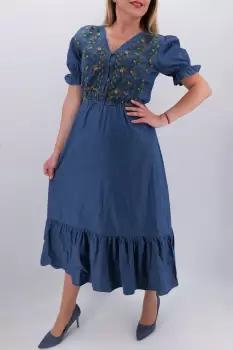 Rochie Denim Eugenia 2 imagine