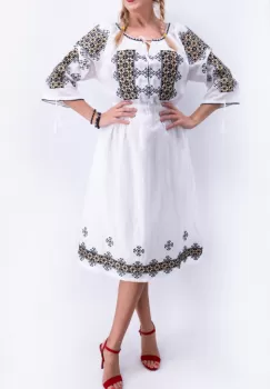 Rochie Traditionala Camila 3 imagine