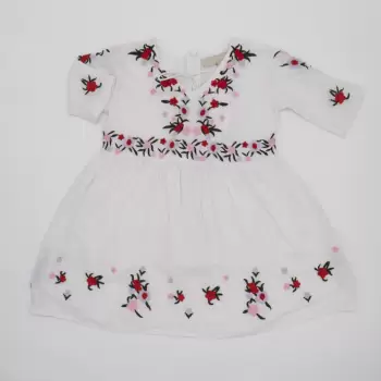 Rochie traditionala fetite Eva 3 imagine