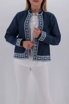 Sacou brodat 3 imagine