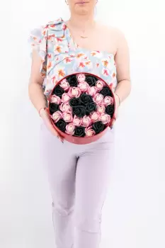 Set cadou Trandafiri sapun 3 imagine