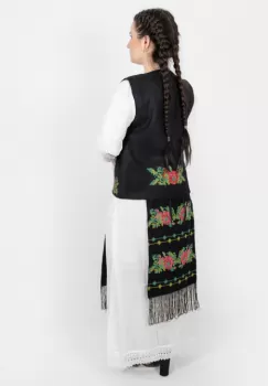 SET - Fote brodate cu model traditional Cerasela imagine