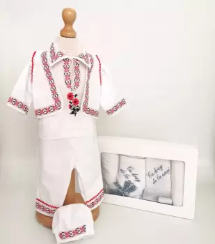 Set Traditional Botez Baiat - Costumas + Trusou baiat 7 imagine