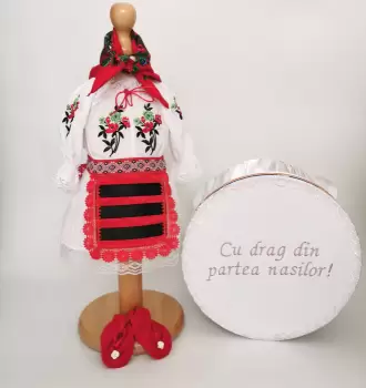 Set Traditional Botez Camelia 6 imagine