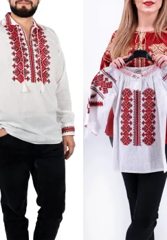 Set Traditional - Camasa Tata   IE Fiica 7 imagine