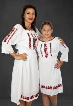 Set Traditional Mama fiica Elvira imagine