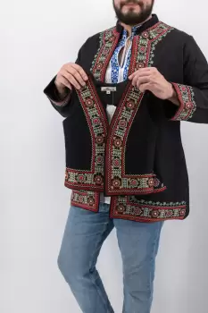 Set Traditional - Sacou Tata Vesta fiu 5 imagine