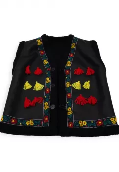 Vesta traditionala baieti cu blanita imagine