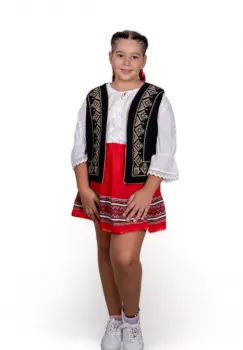 Vesta traditionala fetite Alina imagine