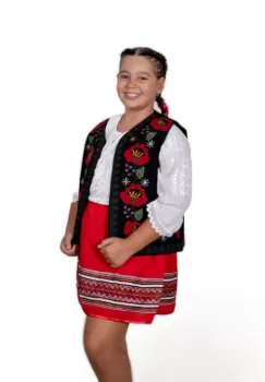 Vesta traditionala fetite Maci imagine