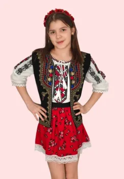 Vesta traditionala fetite Maricica imagine