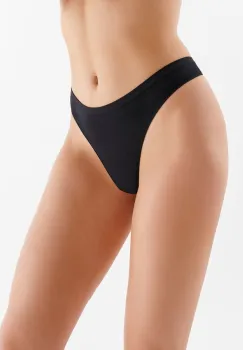 Chilot Gabriella Tanga Seamless String (fara cusaturi) negru imagine