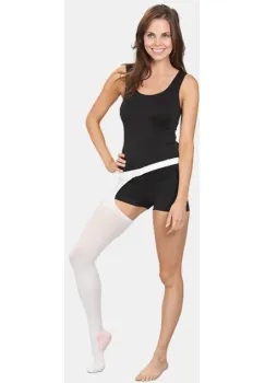 Ciorapi Compresivi Anti-embolism Pressio AT alb imagine