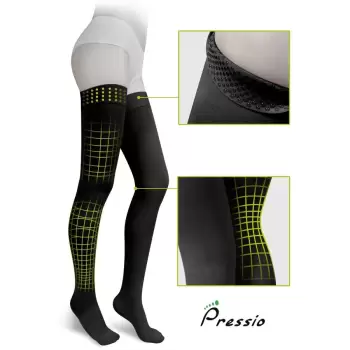 Ciorapi Compresivi Medicinali Pressio AG negru 15-21 mmHg imagine