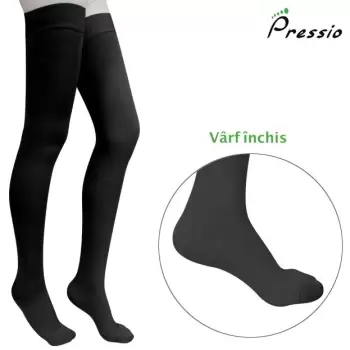 Ciorapi Compresivi Medicinali Pressio AG negru 23-32 mmHg imagine