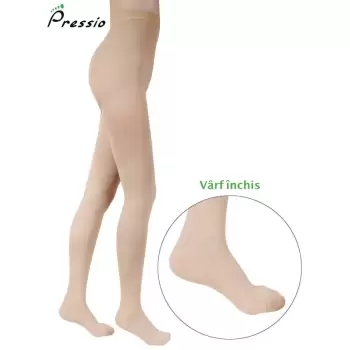 Ciorapi Compresivi Medicinali Pressio AM bej 15-21 mmHg imagine