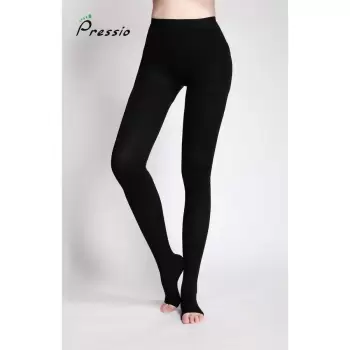 Ciorapi Compresivi Medicinali Pressio AM negru varf deschis 22-32 mmHg imagine