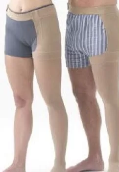 Ciorapi Compresivi Pressio AT cu prindere in talie bej varf deschis 15 - 21 mmHg imagine