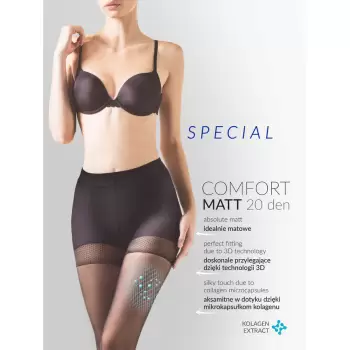 Dresuri Dama Gabriella 3D Comfort Matt 20 den  imagine