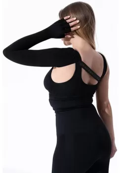 Maneca de compresie neagra pentru mana dreapta 22-32 mmHg imagine