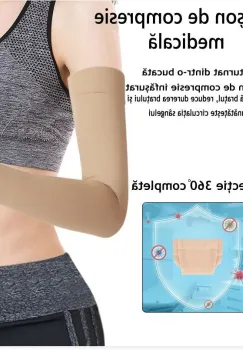 Manson fara degete de compresie cu banda de silicon bej 15 - 21 mmHg imagine