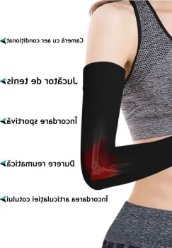 Manson fara degete de compresie cu banda de silicon negru 15 - 21 mmHg imagine