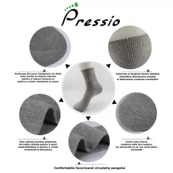 Sosete diabetici Pressio gri imagine