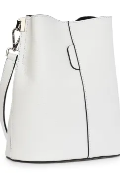 Geanta dama din piele naturala Mimosa alba imagine