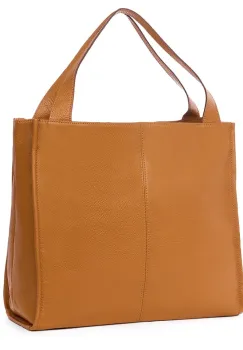 Geanta dama din piele naturala Naomi coniac imagine