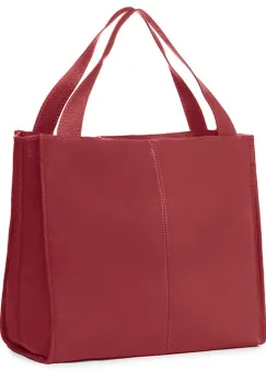 Geanta dama din piele naturala Naomi grena imagine