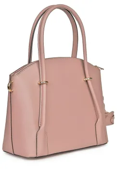 Geanta dama piele naturala Gabriella roz imagine