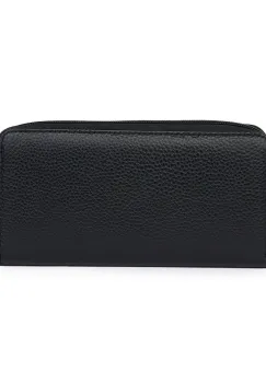 Portofel dama din piele naturala Giulio negru imagine