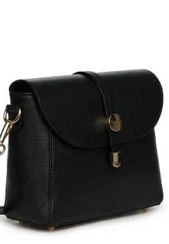 Poseta dama din piele naturala Laguna neagra imagine