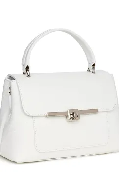 Poseta din piele naturala Sierra alba imagine