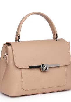 Poseta din piele naturala Sierra roz imagine