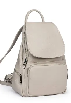 Rucsac din piele naturala Amadeus gri imagine