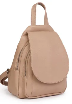 Rucsac din piele naturala Dante roz imagine