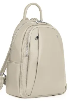 Rucsac din piele naturala Thomas gri imagine