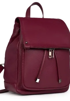 Rucsac piele naturala Jimmy grena imagine