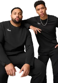 Bluza barbati Puma Ess No 1 Logo Longsleeve Tee 68254601 imagine