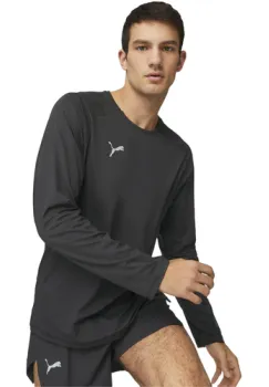 Bluza barbati Puma Run Cloudspun Ls Tee 52327101 imagine