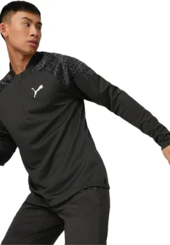 Bluza barbati Puma Teamcup 14 Zip Sweatshirt 65798203 imagine